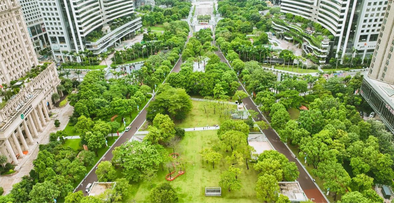 Grand Hyatt Guangzhou Hotell Eksteriør bilde
